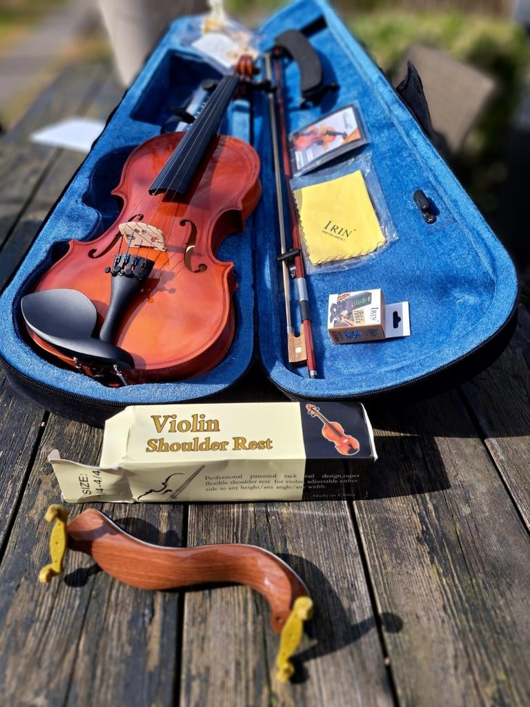 Viool met koffer nieuw, maat; 4/4, Ophalen of Verzenden, 4/4-viool, Met koffer, Viool