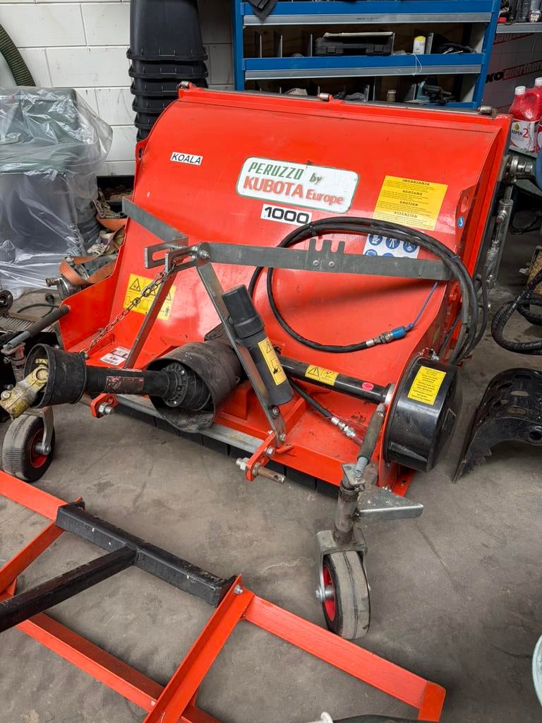 Peruzzo koala 1000 klepelmaaier  opvang verticuteermachine, Ophalen of Verzenden, Zo goed als nieuw