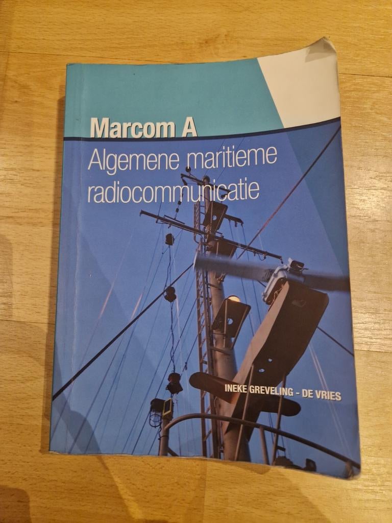 Marcom A: Algemene maritieme radiocommunicatie, Boeken, Techniek, Gelezen, Overige onderwerpen, Ophalen of Verzenden