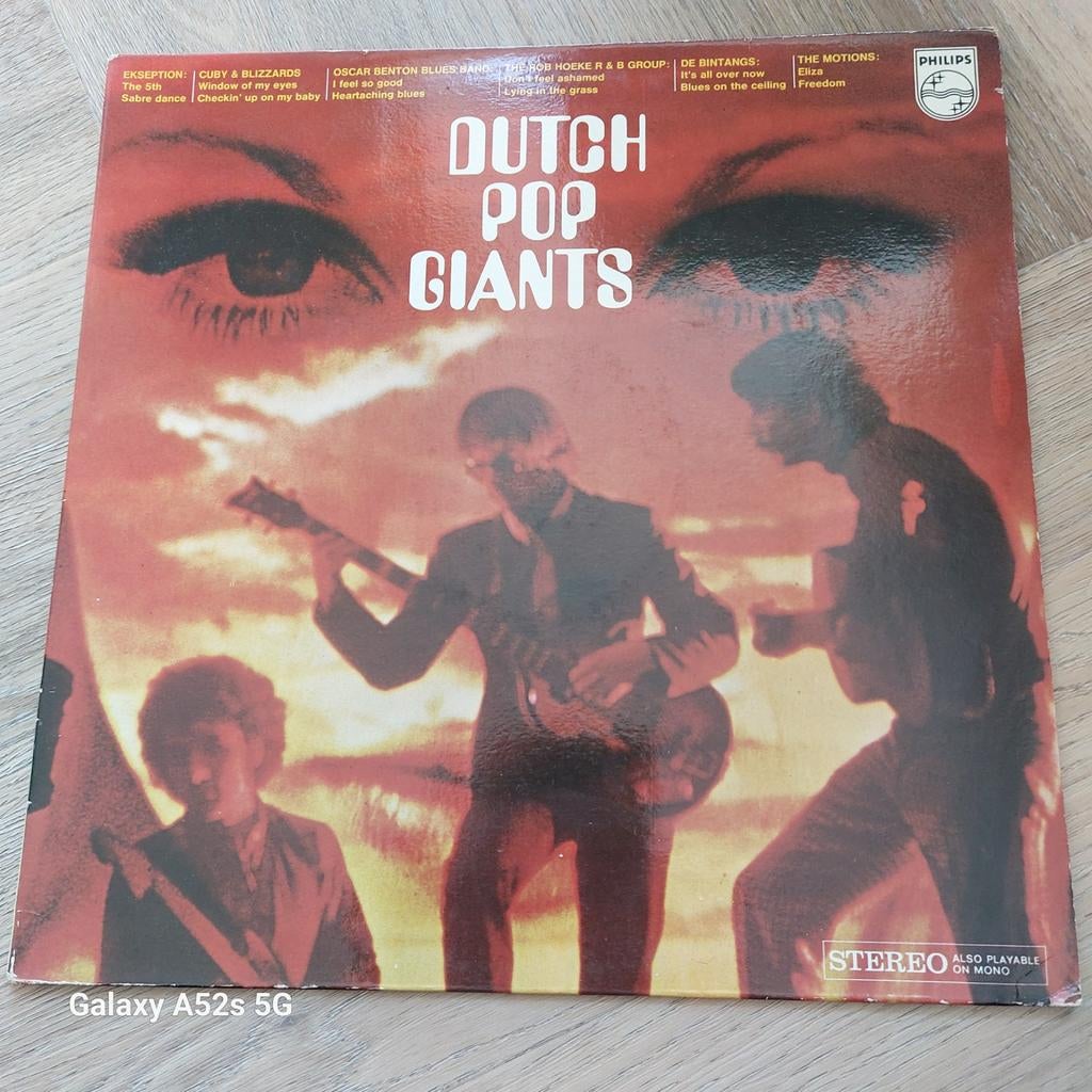 Dutch Pop Giants LP - Diverse Artiesten (Philips), Cd's en Dvd's, Vinyl | Pop, Ophalen, Gebruikt, 12 inch