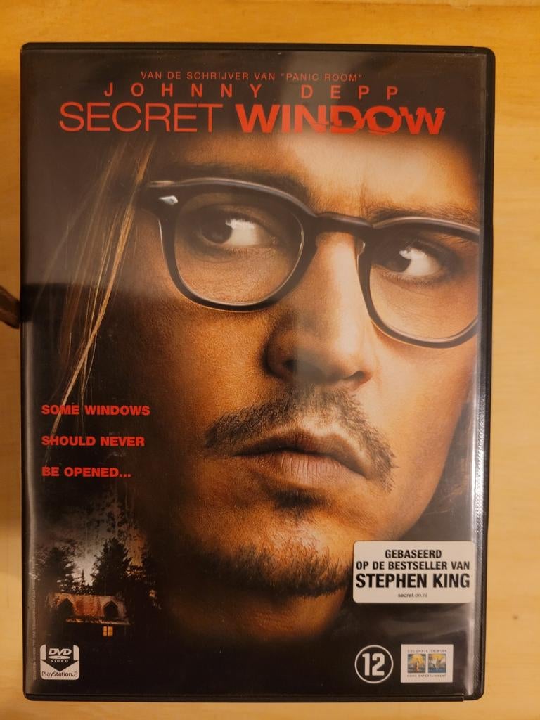 DVD Secret Window - Johnny Depp - Stephen King, Cd's en Dvd's, Dvd's | Thrillers en Misdaad, Ophalen of Verzenden