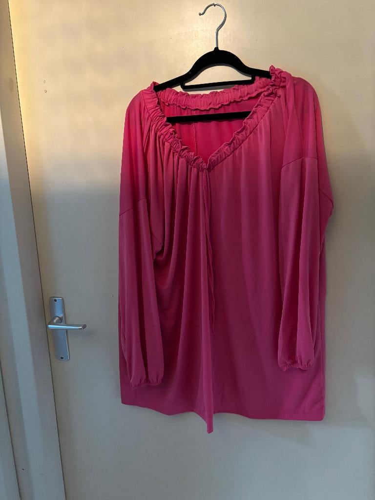 Grote maten dames kleding, Kleding | Dames, Grote Maten, Ophalen of Verzenden, Zo goed als nieuw, Zwart, Blouse of Tuniek