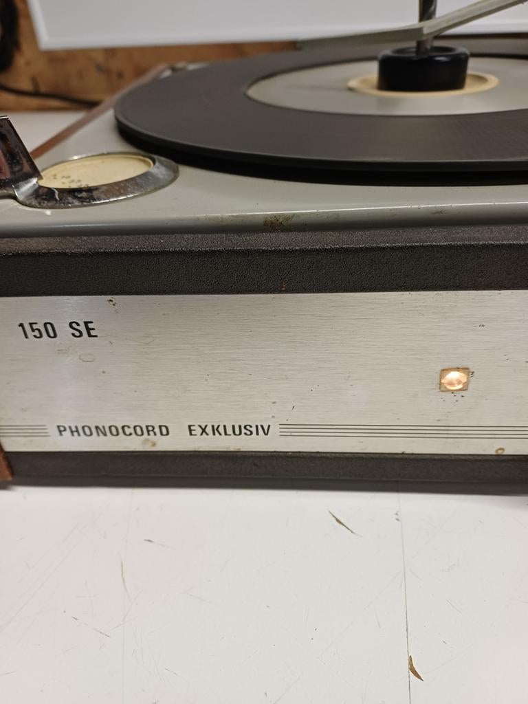 Phonocord Exklusiv 150 SE Platenspeler + Versterker Jaren, Ophalen of Verzenden, Gebruikt, Platenspeler, Overige merken
