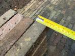 Roodgrijze Bakstenen - ca. 120 stuks voor 1-2 m2, Ophalen, Gebruikt, Bakstenen