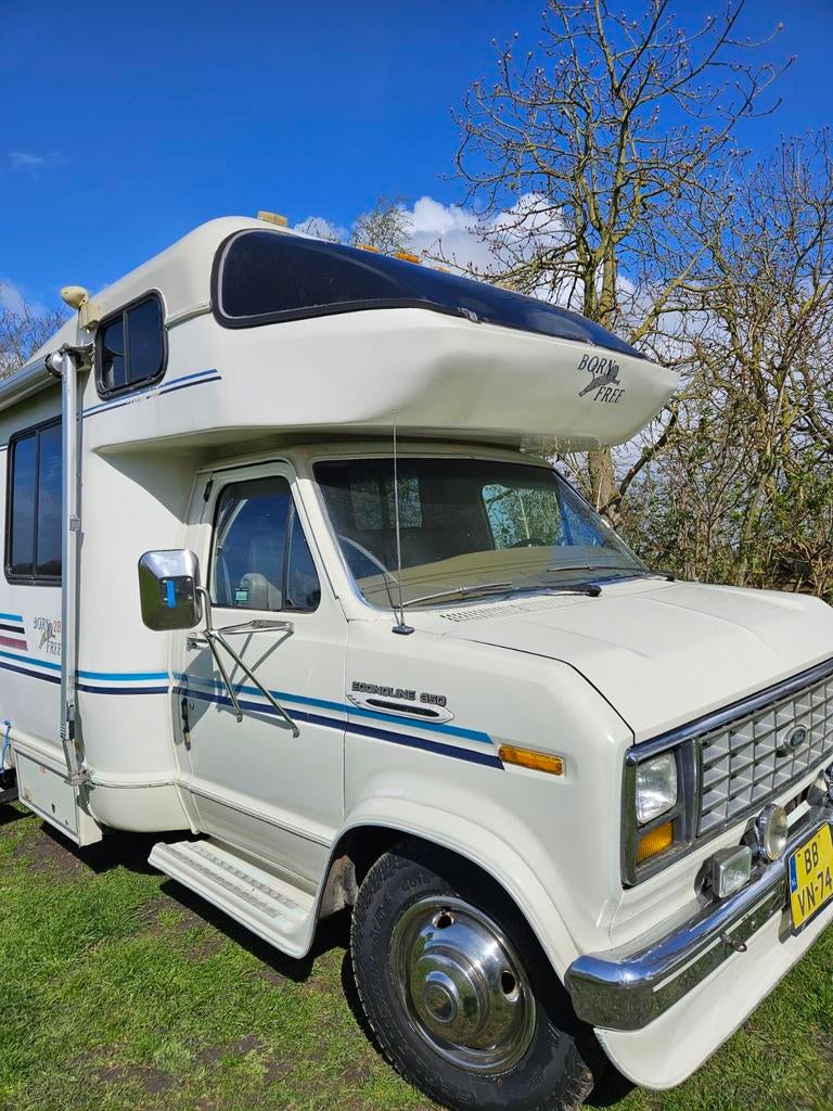 Ford e350 econoline v8, Born Free camper (project), Caravans en Kamperen, Particulier, Half-integraal