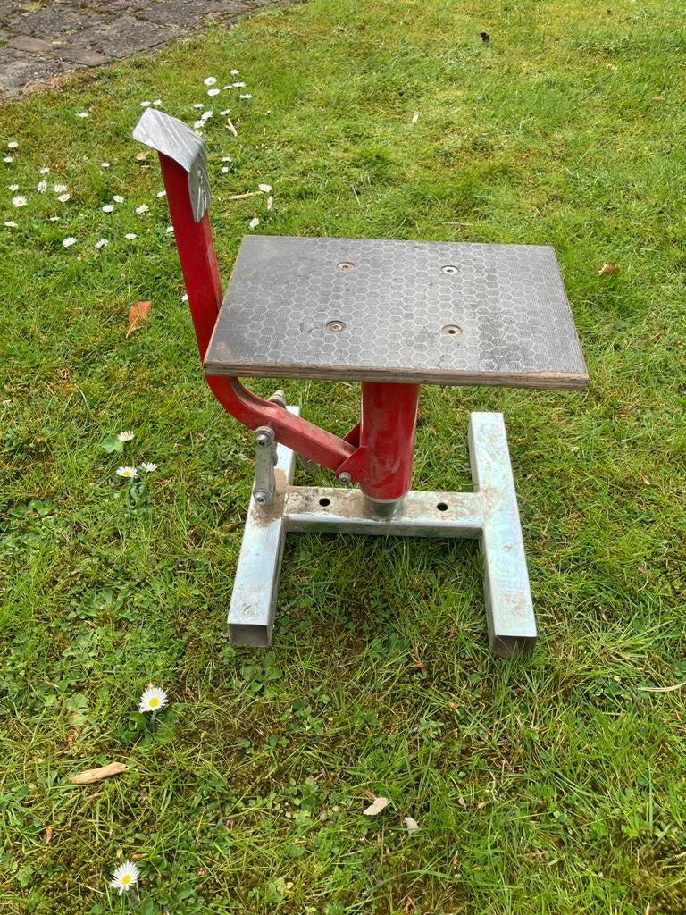 Stevige motorlift / motorstandaard, Ophalen of Verzenden, Gebruikt