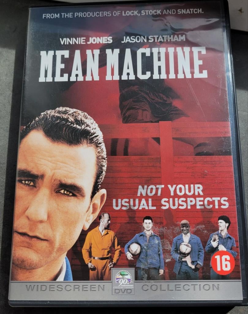Mean machine vinnie jones jason statham 16 jaar, Vanaf 16 jaar, Ophalen of Verzenden, Zo goed als nieuw, Actiethriller