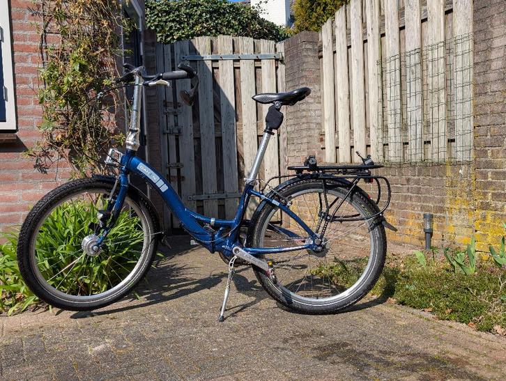 Vouwfiets Dahon 24 Glide Deluxe, Fietsen en Brommers, Fietsen | Vouwfietsen, Gebruikt, Heren, Dahon, 20 inch of meer, Totaal opvouwbaar