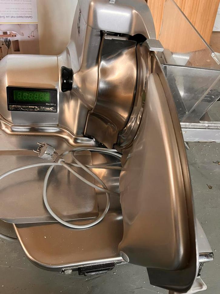 Horeca Berkel 834S Snijmachine met Weegschaal, Huis en Inrichting, Keuken | Keukenbenodigdheden, Zo goed als nieuw, Ophalen