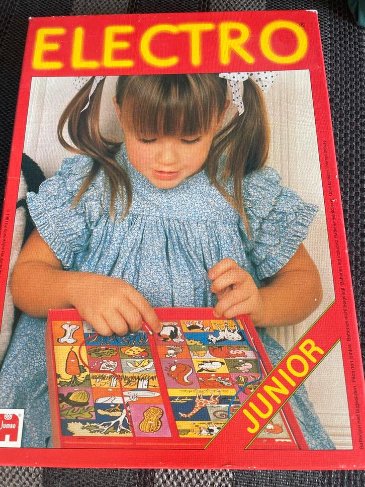 Vintage Electro Junior Spel - Leerzaam en Leuk!, Kinderen en Baby's, Speelgoed | Overig, Gebruikt, Jongen of Meisje, Ophalen of Verzenden