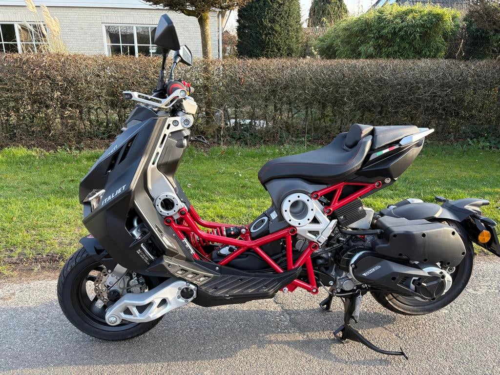 Italjet Dragster 200cc - Zo goed als nieuw, Ophalen, Zo goed als nieuw, Overige typen, Overige merken