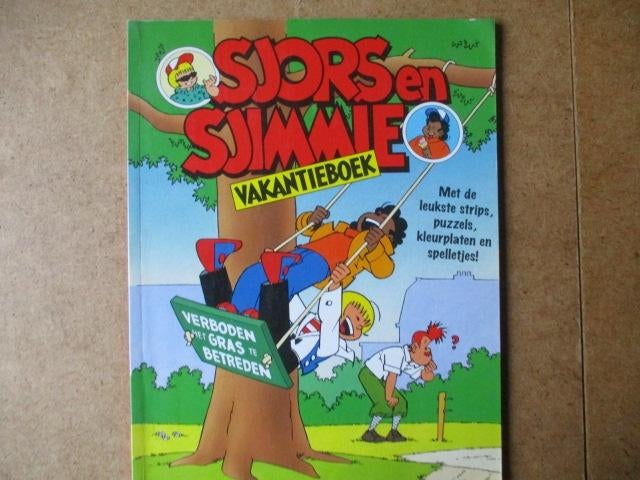 adv8414 sjors en sjimmie, Boeken, Stripboeken, Eén stripboek, Ophalen, Gelezen