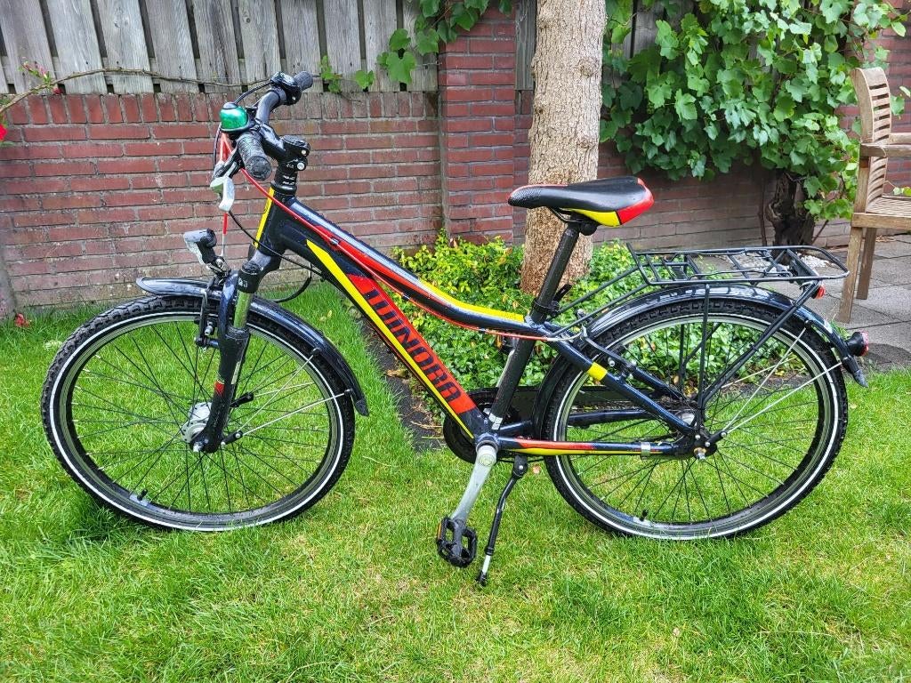 kinderfiets, Ophalen, Gebruikt, 24 inch, Versnellingen