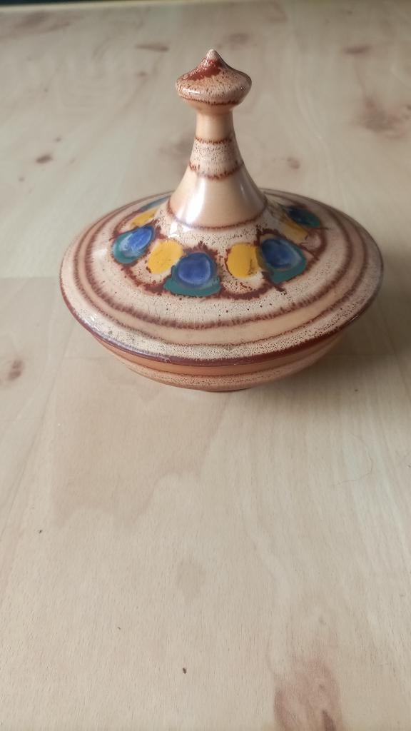 Bonbonnière met deksel, Ophalen, Gebruikt, Aardewerk, Overige stijlen