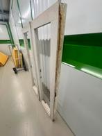 Kozijn met 2 ramen HR++ hardhout, Doe-het-zelf en Verbouw, Kozijnen en Schuifpuien, 75 tot 150 cm, Kunststof, Gebruikt, Raamkozijn