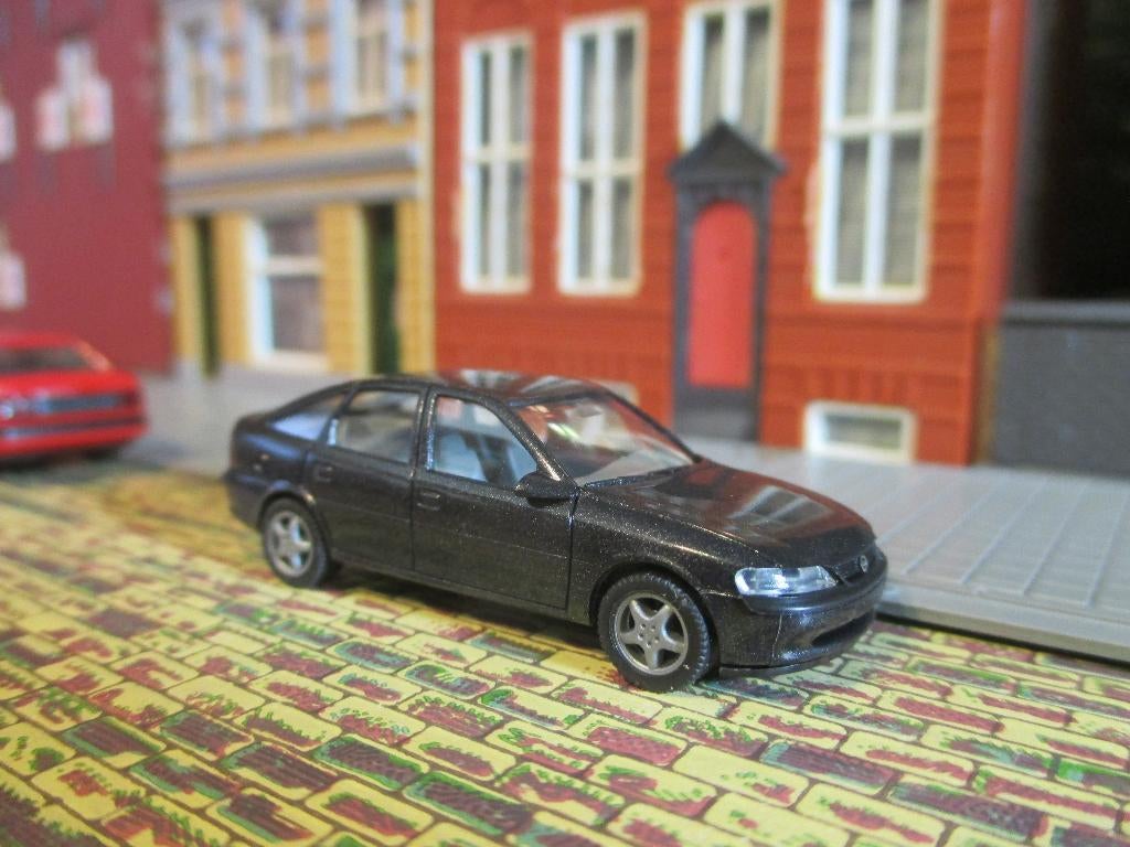 Opel Vectra B Hatchback - Herpa antaciet-metallic, Hobby en Vrije tijd, Modelauto's | 1:87, Ophalen of Verzenden, Nieuw, Auto
