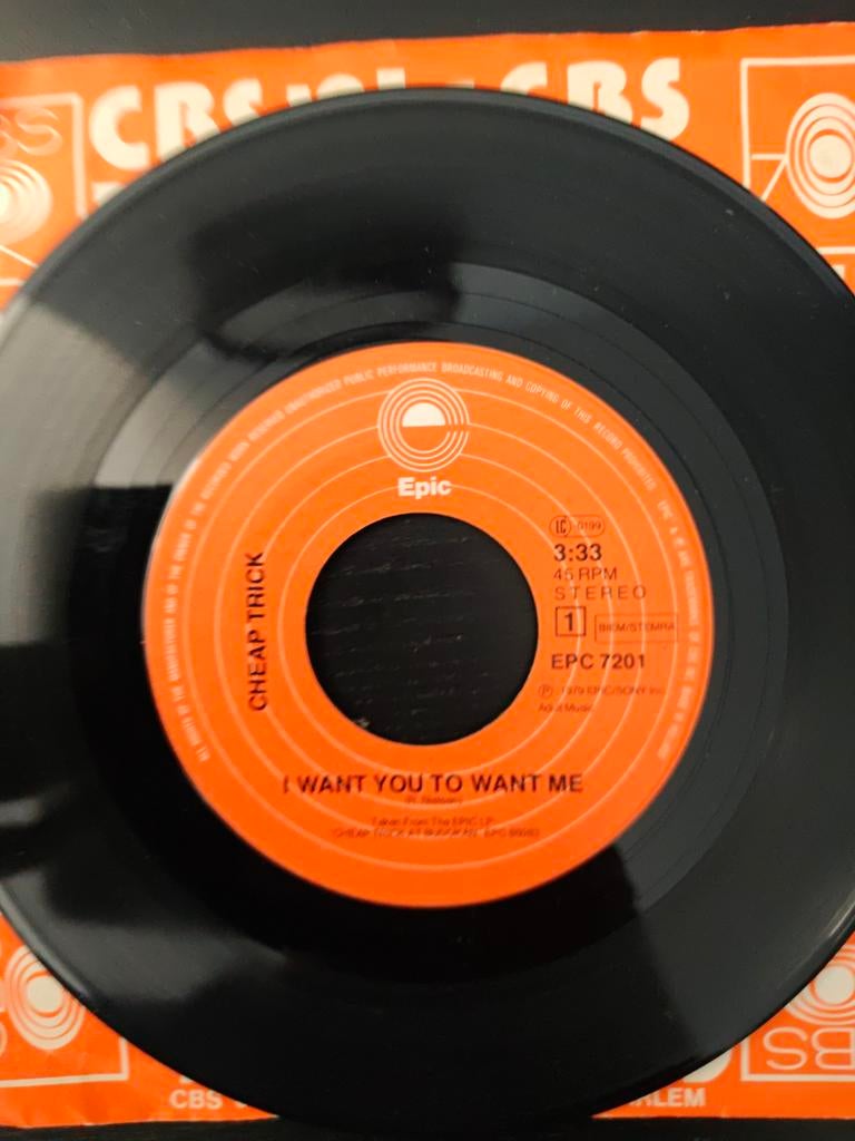 Cheap Trick. I want you to want me, Ophalen of Verzenden, Gebruikt, 7 inch, Pop