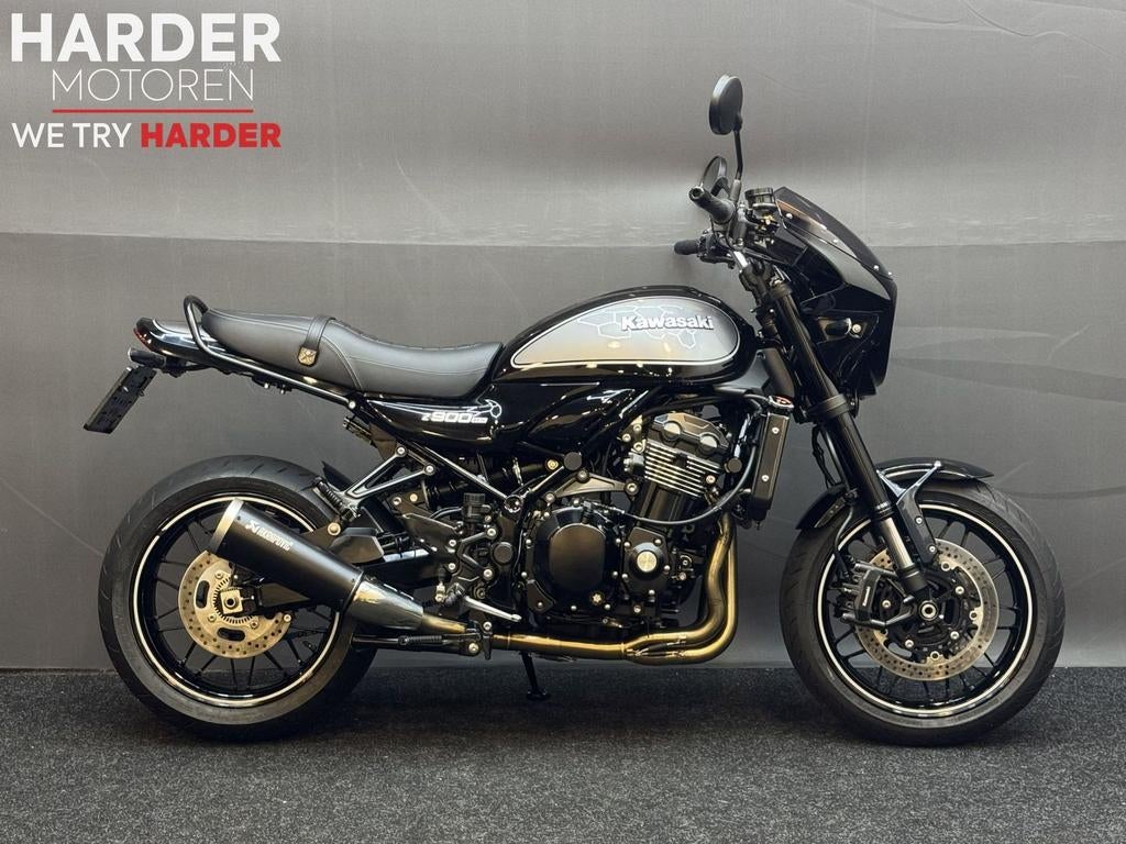 KAWASAKI Z900RS/1 EIG/AKRA/QS/DRUIJF TUNE/UNIEK/FABRGARANTIE, 4 cilinders, Motorrijbewijs A, 948 cc, Bedrijf