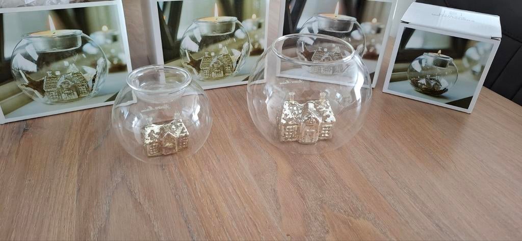 Theelicht houder riviera maison 5 stuks, Ophalen, Nieuw, Overige materialen, Kandelaar