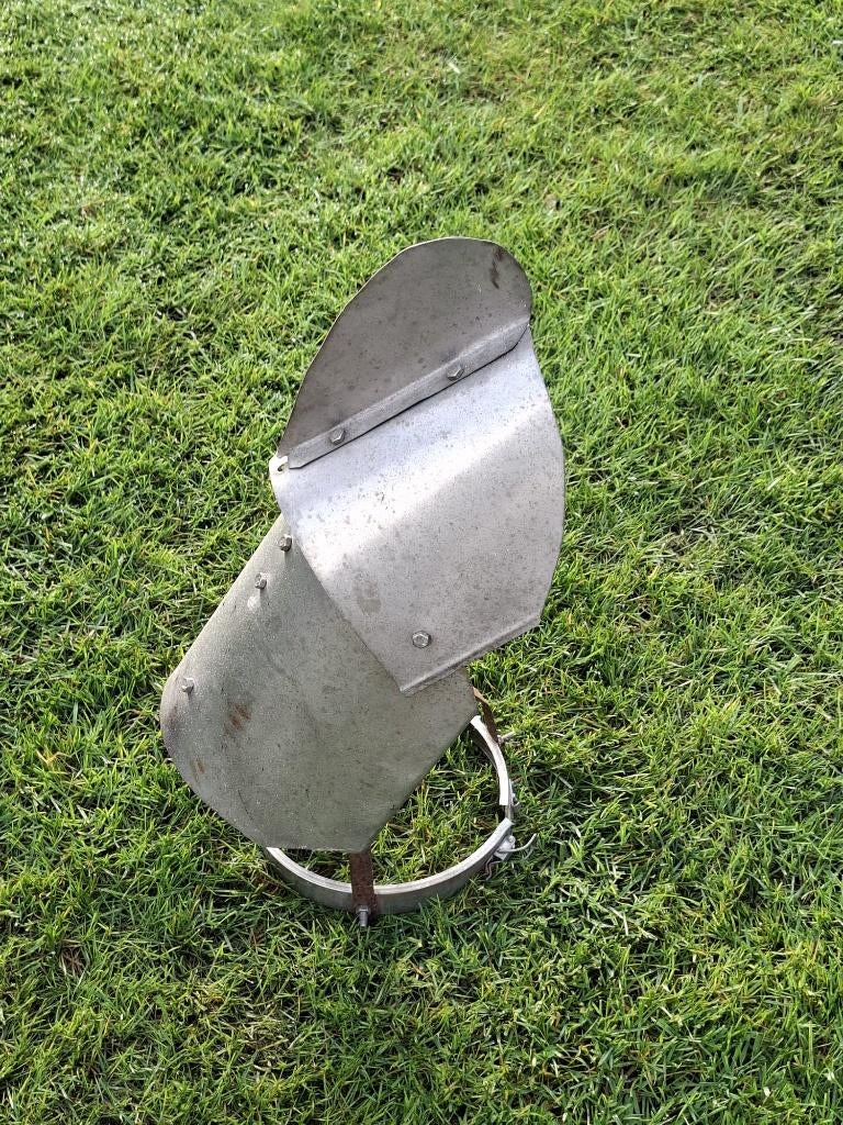 Draaiende schoorsteenkap "GEK", Ophalen of Verzenden, Gebruikt, Hout, Houtkachel