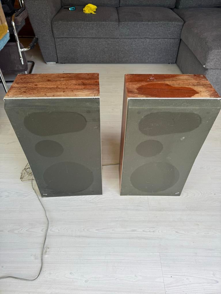 Beovox S60 speakers - Compleet, Audio, Tv en Foto, Luidsprekers, Gebruikt, 60 tot 120 watt, Front, Rear of Stereo speakers, Ophalen