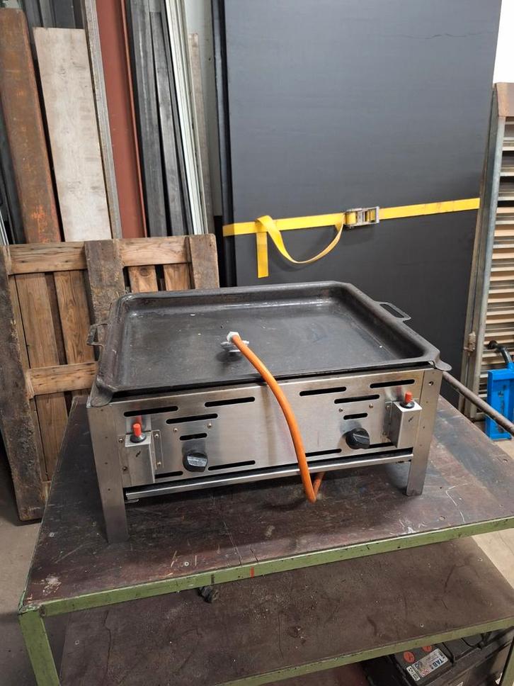 Hendi RVS bakplaat, Tuin en Terras, Barbecue-accessoires, Ophalen