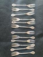 12 verzilverde Gero 657 gebaksvorkjes, Ophalen of Verzenden