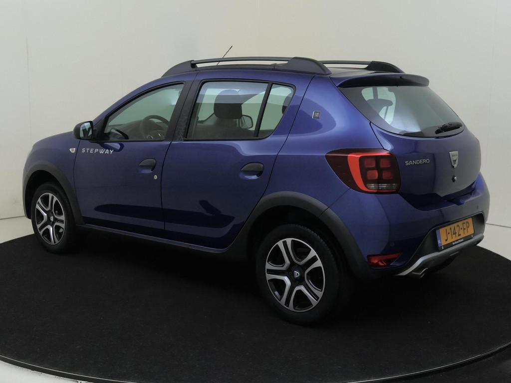 Dacia Sandero 1.0 TCe Bi-Fuel Stepway Serie Limitee 15th Ann, Auto's, Euro 6, 580 kg, Blauw, Origineel Nederlands