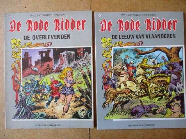 adv8845 rode ridder 2, Eén stripboek, Ophalen, Gelezen