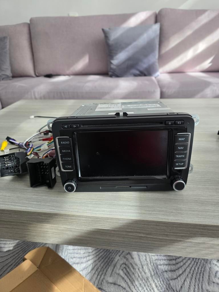 Volkswagen RNS 315 Navigatie Radio met Bluetooth, Auto diversen, Autoradio's, Ophalen of Verzenden, Gebruikt