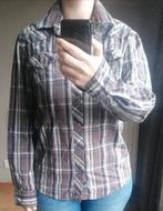 Blouse bruin groen Noize M, Verzenden, Nieuw, Maat 38/40 (M), Bruin