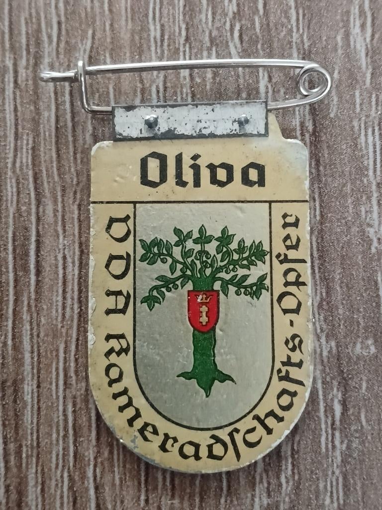 WHW spende 1934 - 1935, Oliva., Verzamelen, Ophalen of Verzenden, Overige soorten, Duitsland, Embleem of Badge