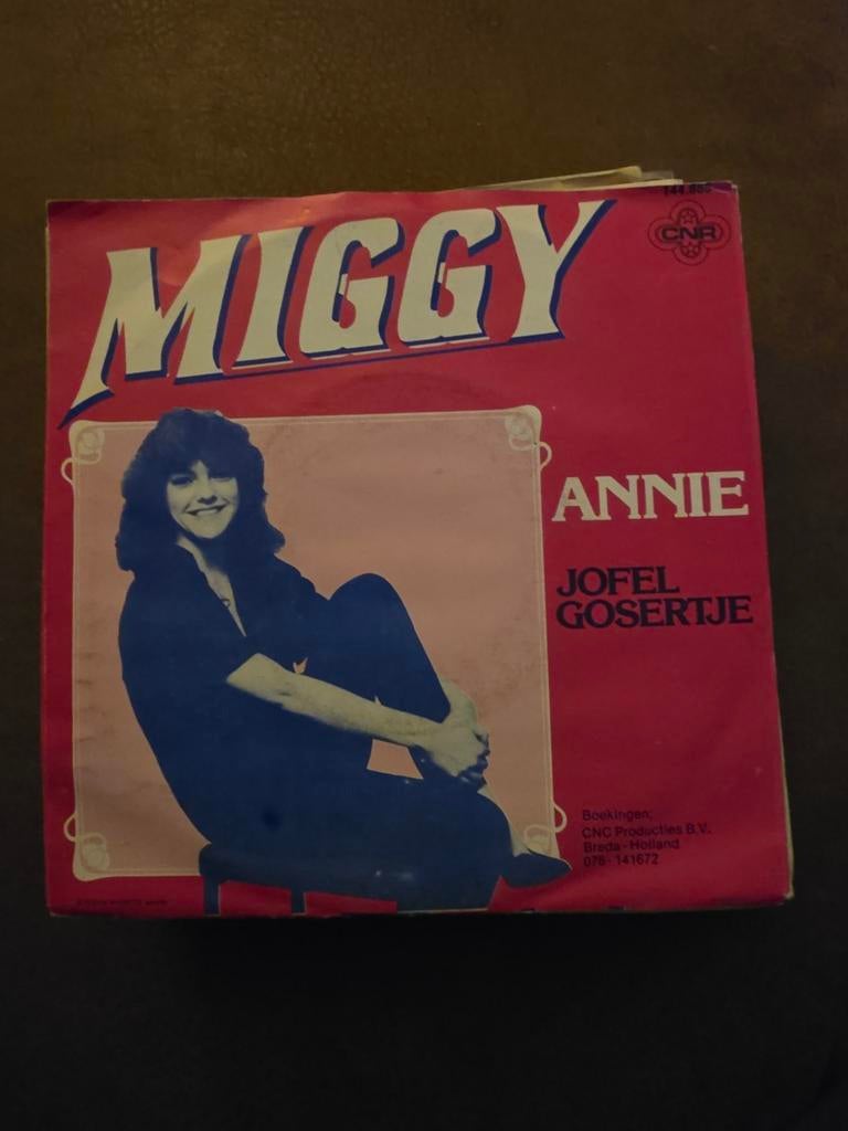 Miggy - Annie / Jofel Gosertje (Single, 1980s), Gebruikt, 7 inch, Ophalen of Verzenden, Nederlandstalig
