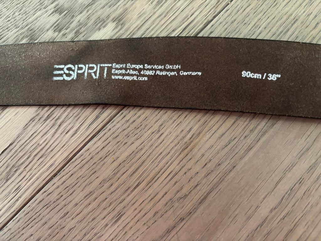 Esprit leren riem 90cm/36, Kleding | Dames, Riemen en Ceinturen, 90 tot 100 cm, Ophalen of Verzenden, Zo goed als nieuw, Echt leder