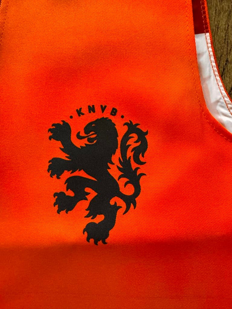 Oranje giletje KNVB Koningsdag - Unisex, Ophalen of Verzenden, Nieuw