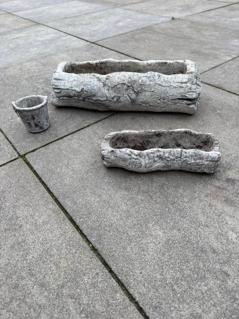 Bloempotten, Tuin en Terras, Ophalen, Gebruikt, Rond, Minder dan 30 cm