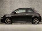 Fiat 500 0.9 TwinAir 500S (NAVIGATIE, LM VELGEN, LEDER, SPOR, Voorwielaandrijving, 86 pk, Gebruikt, Leder en Stof