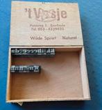 Verzameling loden drukletters, Antiek en Kunst, Ophalen