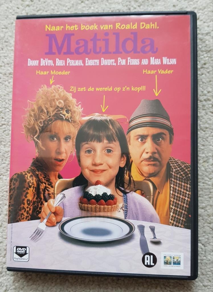 Matilda film dvd familie kinderen jeugd films boeken, Vanaf 6 jaar, Verzenden, Zo goed als nieuw, Film