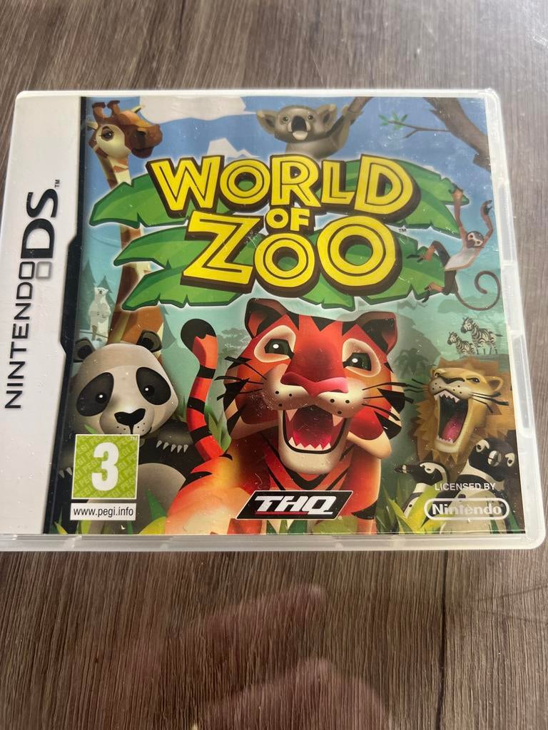 World of zoo voor nintendo DS, 1 speler, Ophalen of Verzenden, Zo goed als nieuw, Vanaf 3 jaar