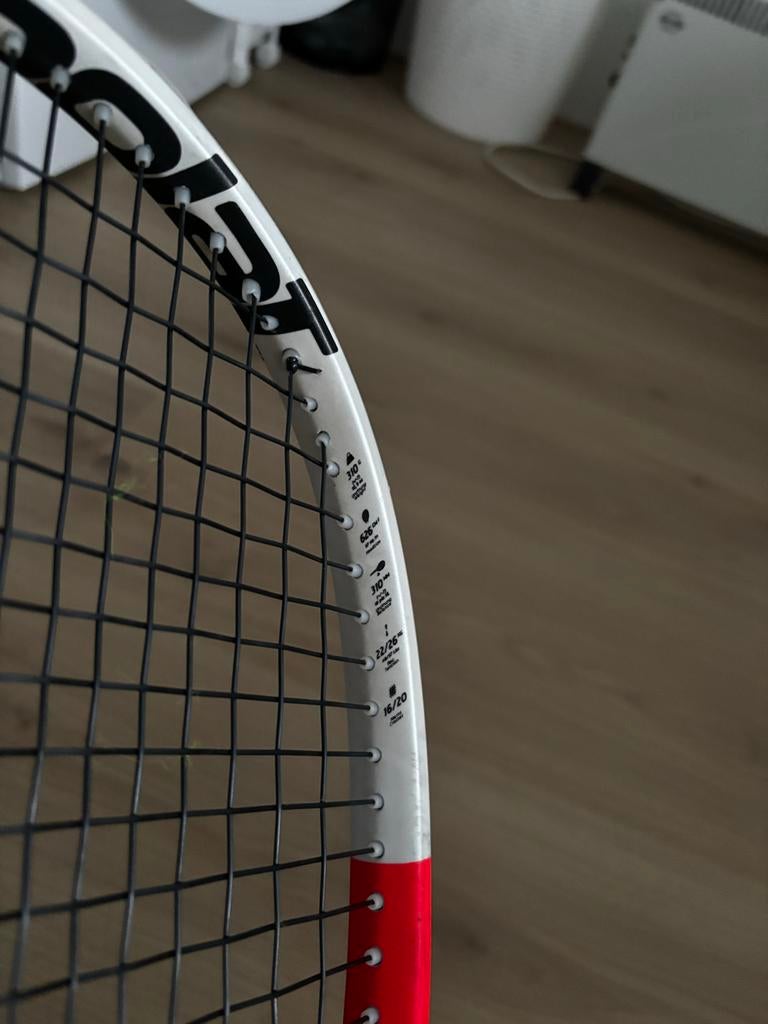 Babolat Pure Strike 97 16x20 tennisracket, Sport en Fitness, Tennis, Ophalen of Verzenden, Zo goed als nieuw, Racket, Babolat