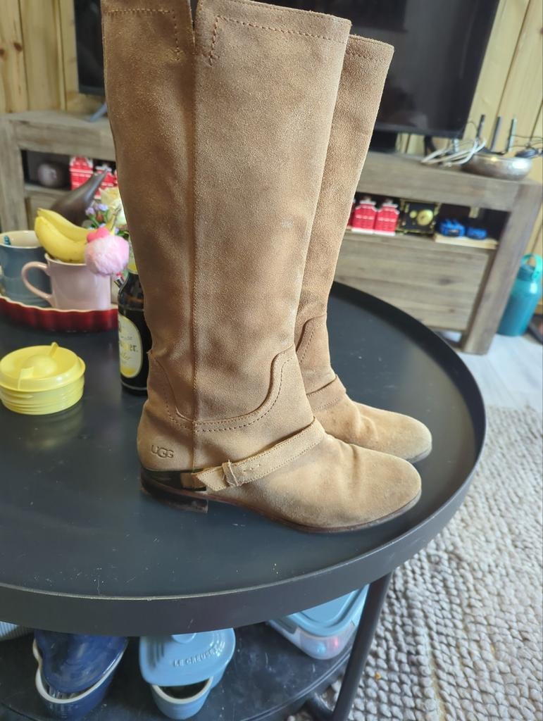 Ugg laarzen bruin, Kleding | Dames, Schoenen, Verzenden, Gedragen, Bruin, Hoge laarzen