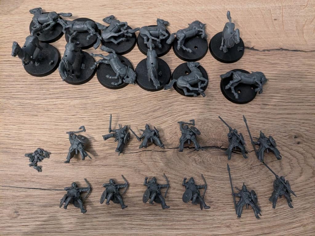 Lord of the Rings Warhammer Riders of rohan, Hobby en Vrije tijd, Wargaming, Ophalen of Verzenden, Zo goed als nieuw, Lord of the Rings