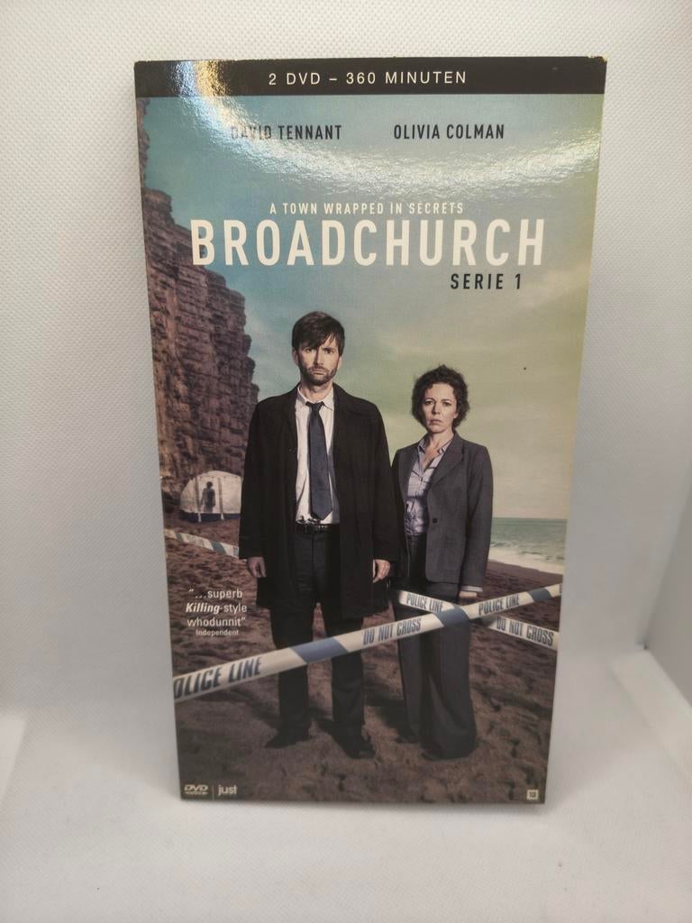 Broadchurch serie 1 dvd set, Ophalen of Verzenden, Zo goed als nieuw