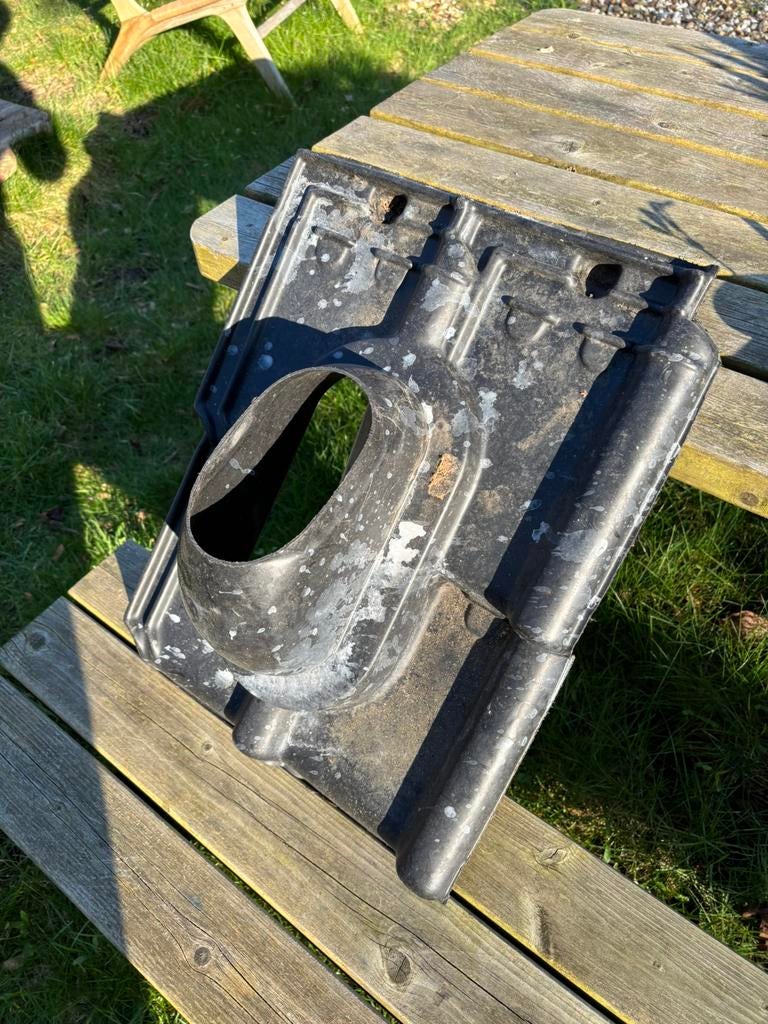 Dakdoorvoer , zwart, Ophalen, Gebruikt, Pvc, Overige typen