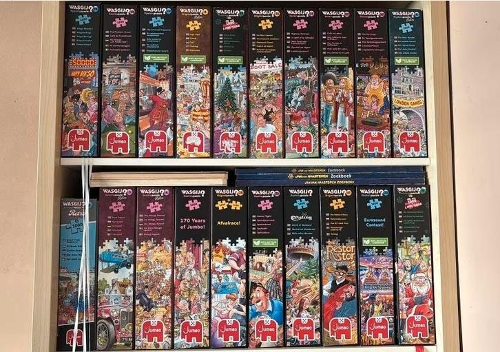 Wasgij puzzels, 1000stuks, Hobby en Vrije tijd, Denksport en Puzzels, Zo goed als nieuw, Legpuzzel, 500 t/m 1500 stukjes, Ophalen of Verzenden