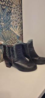 Laura Vita Enkellaarsjes - Maat 38 - Donkerbruin, Bruin, Lage of Enkellaarzen, Ophalen of Verzenden, Gedragen