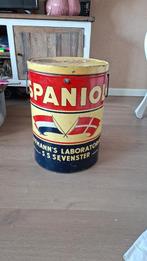 Spaniol Leeuwarden reclame blik, Ophalen, Gebruikt, Overige, Overige merken