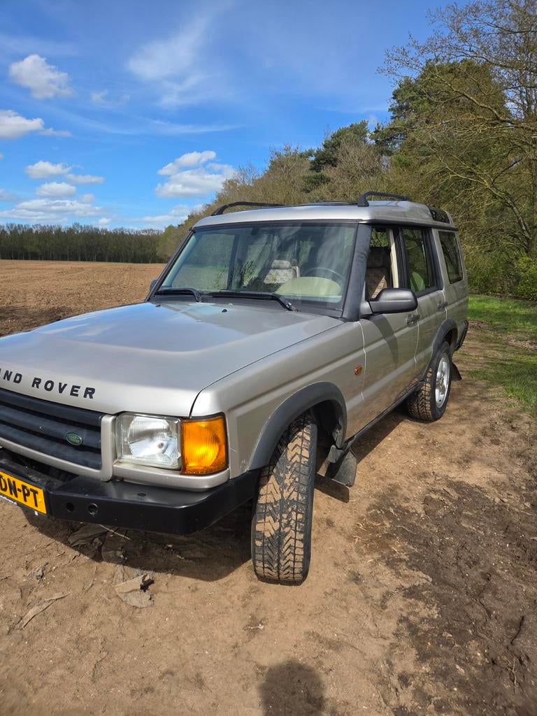 Land Rover Discovery 4.0 V8 Series II AUT 1999 Grijs, Auto's, Automaat, Origineel Nederlands, Discovery, Vierwielaandrijving
