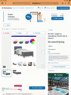 Eenpersoonsbed, Ophalen, 90 cm, Eenpersoons, Met nwe lattenbodem